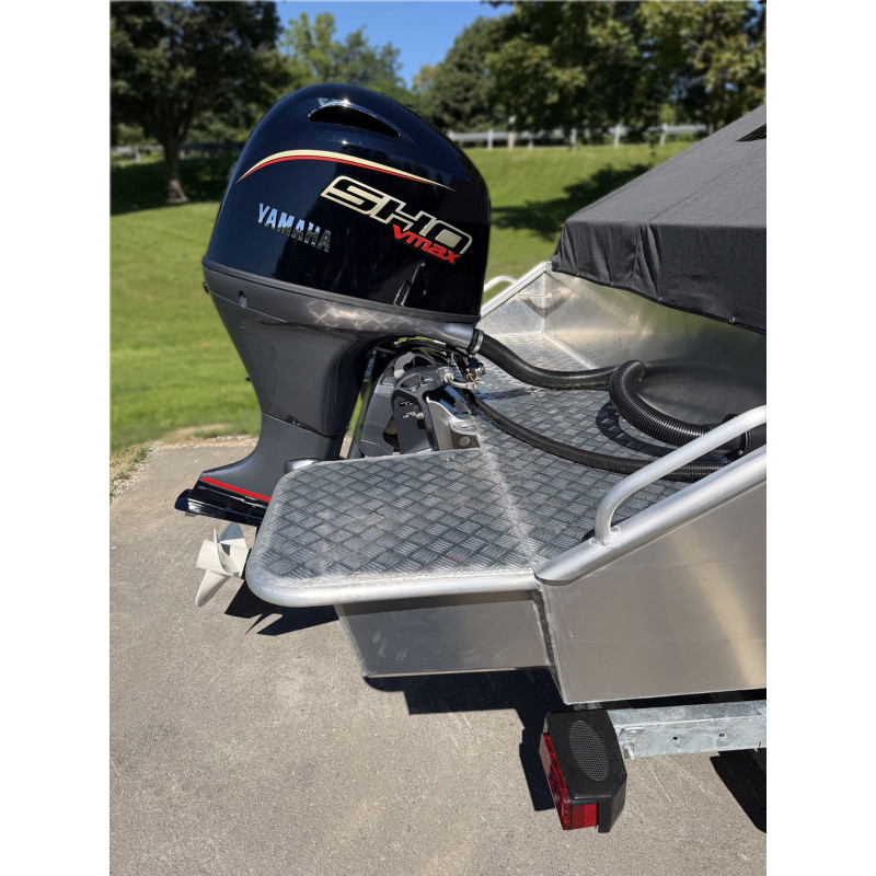 STANLEY MINK 18 DC WELDED ALUMINUM BOAT