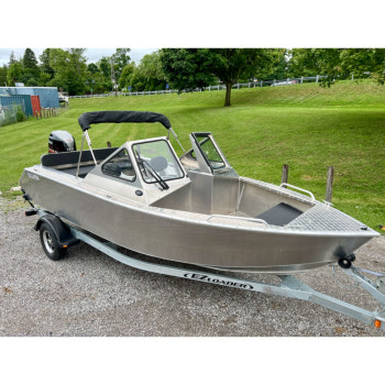 STANLEY MINK 18 DC WELDED ALUMINUM BOAT