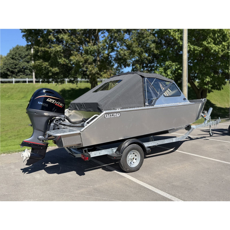 STANLEY MINK 18 DC WELDED ALUMINUM BOAT