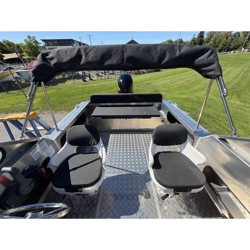 STANLEY MINK 18 DC WELDED ALUMINUM BOAT