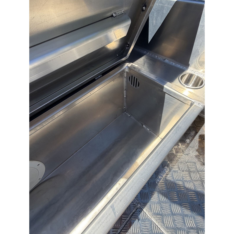 STANLEY MINK 18 DC WELDED ALUMINUM BOAT