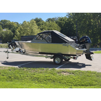 STANLEY MINK 18 DC WELDED ALUMINUM BOAT
