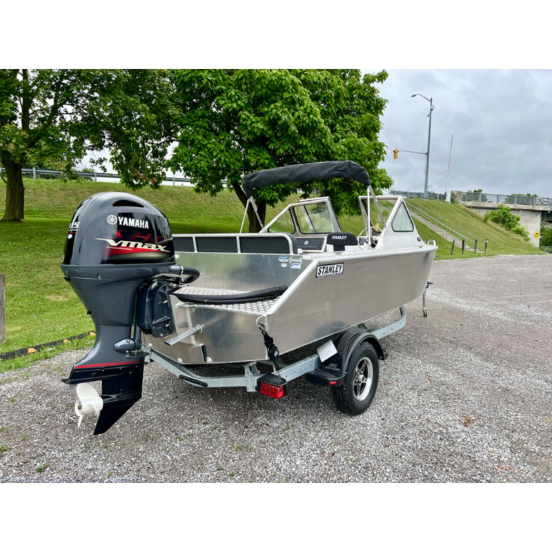 STANLEY MINK 18 DC WELDED ALUMINUM BOAT