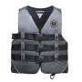 LIFE VEST - NYLON WATER SPORT VEST CHARCOAL/BLACK LARGE