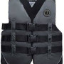 LIFE VEST - NYLON WATER SPORT VEST CHARCOAL/BLACK SIZE XXL