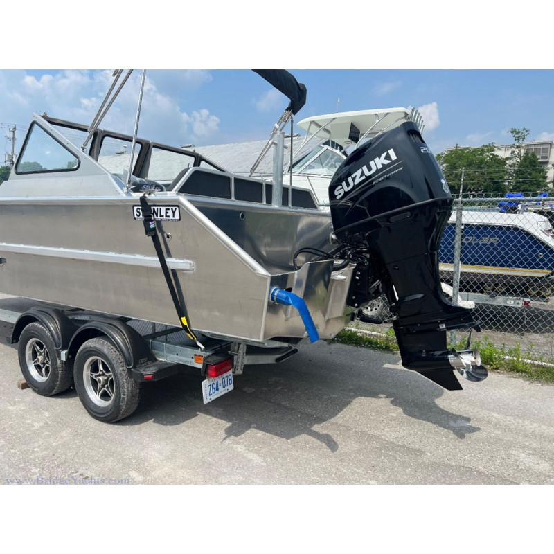 STANLEY PULSECRAFT 22 DC WELDED ALUMINUM BOAT