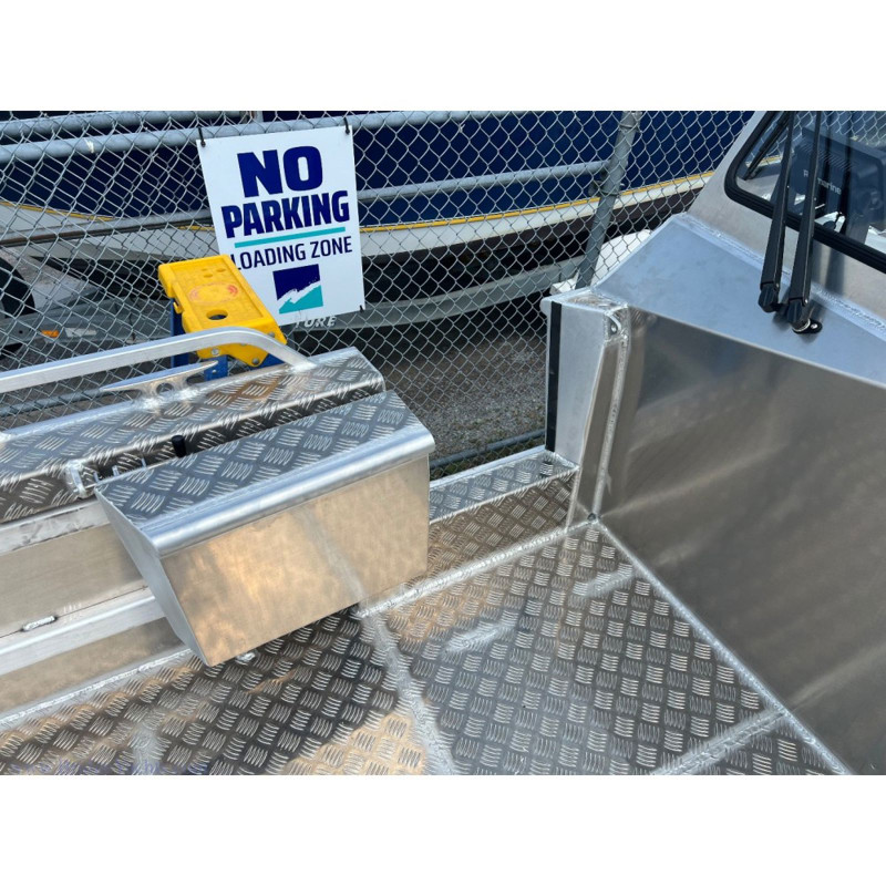 STANLEY PULSECRAFT 22 DC WELDED ALUMINUM BOAT