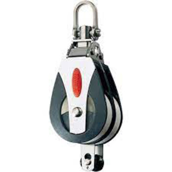RONSTAN SERIES 40 BLOCK, DOUBLE, BECKET, SWIVEL 10MM, 3/8