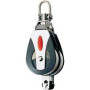 RONSTAN SERIES 40 BLOCK, DOUBLE, BECKET, SWIVEL 10MM, 3/8