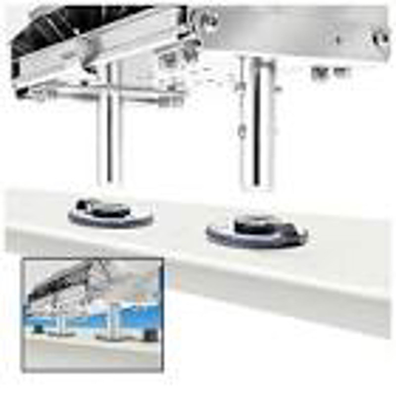 MAGMA MOUNT, DUAL FLUSH DECK SOCKET