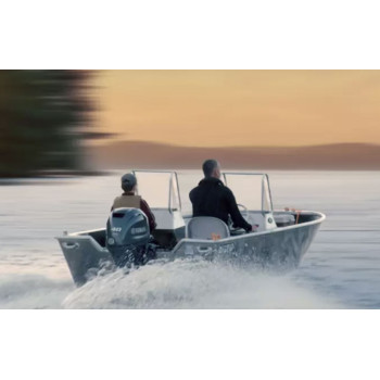 STANLEY TILLER 16 DUAL CONSOLE WELDED ALUMINUM BOAT