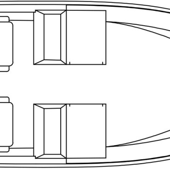 STANLEY TILLER 17 DUAL CONSOLE WELDED ALUMINUM BOAT