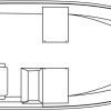 STANLEY TILLER 17 SINGLE CONSOLE WELDED ALUMINUM BOAT