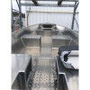 STANLEY TILLER 17 WIDE WELDED ALUMINUM BOAT