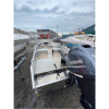STANLEY TILLER 17 WIDE WELDED ALUMINUM BOAT