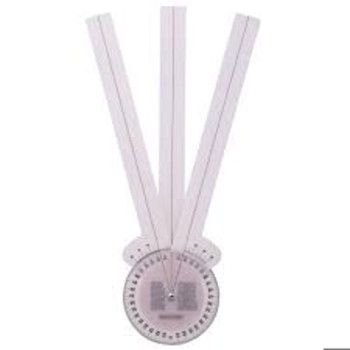 WEEMS & PLATH THREE ARM PROTRACTOR