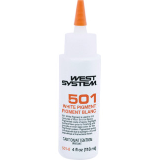 WEST SYSTEM PIGMENT 501-8 WHITE 4 OZ
