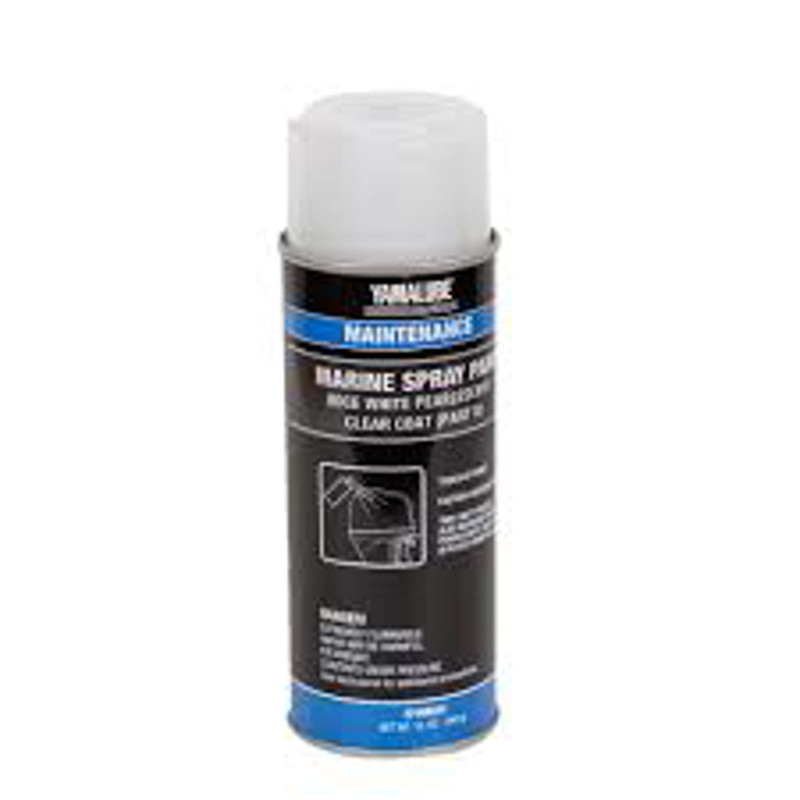 PAINT SPRAY  TOUCH UP WHITE BASE COAT CLEAR PEARKESCENT