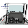 ZODIAC OPEN 6.5 LIGHT GREY PVC, INC T-TOP, BOW CUSHION, BOLSTER BACKREST Z18082EPA