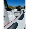 ZODIAC OPEN 6.5 LIGHT GREY PVC, INC T-TOP, BOW CUSHION, BOLSTER BACKREST Z18082EPA