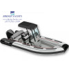 ZODIAC OPEN 6.5 LIGHT GREY PVC, INC T-TOP, BOW CUSHION, BOLSTER BACKREST Z18082EPA