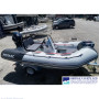 ZODIAC OPEN 3.4 CONSOLE BOAT. LIGHT GREY HULL, PVC
