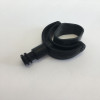 ZODIAC OAR LOCK BLACK SCREWED