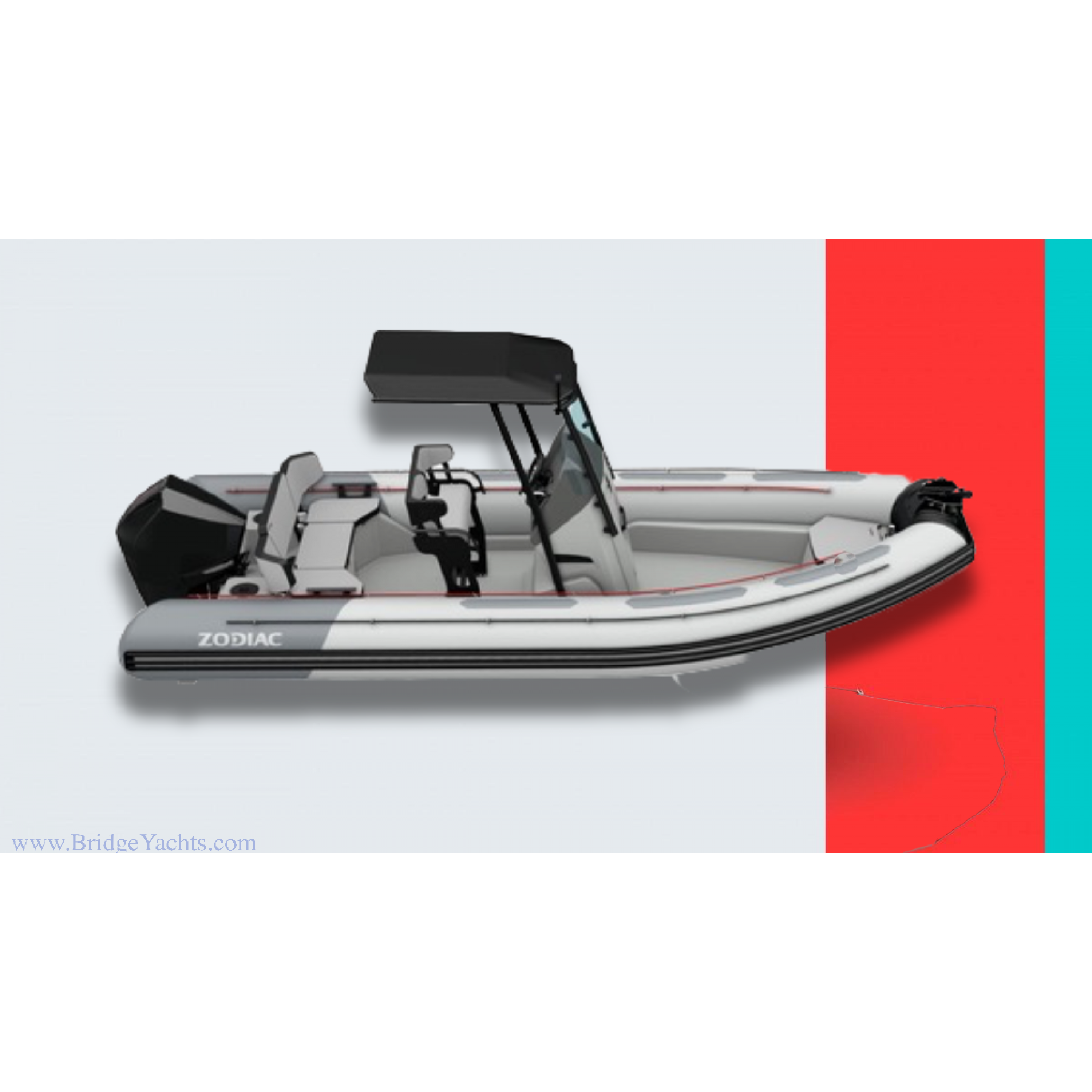 2025 Zodiac Open 6.5 Inflatable Boat - Hypalon