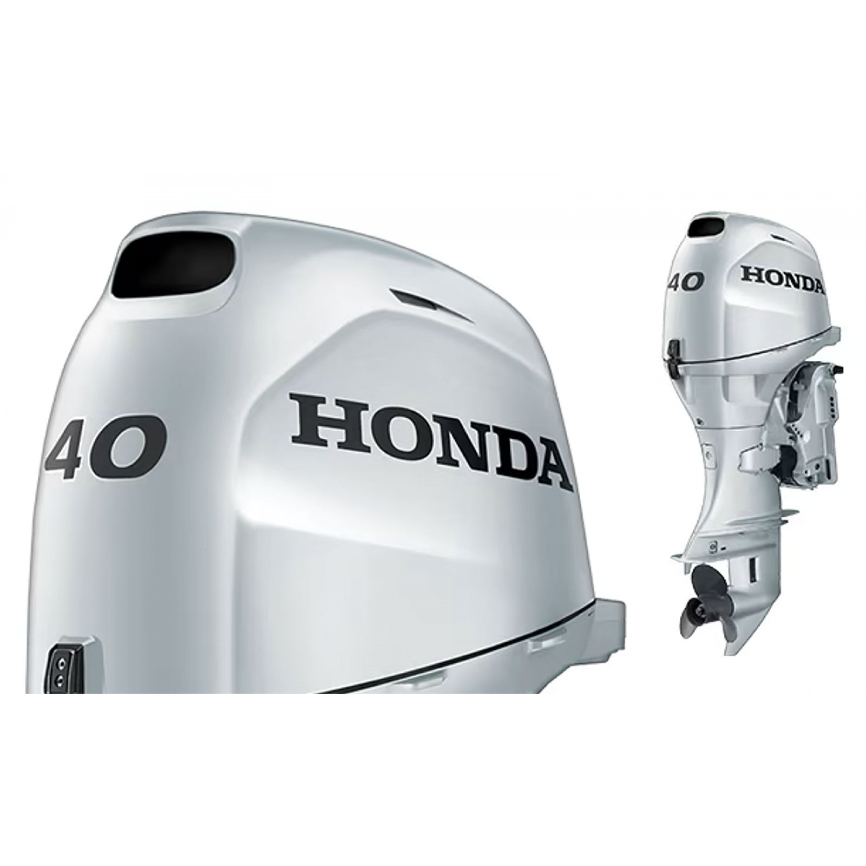 40 HP HONDA OUTBOARD, REMOTE, PWR TILT/TRIM, ELEC