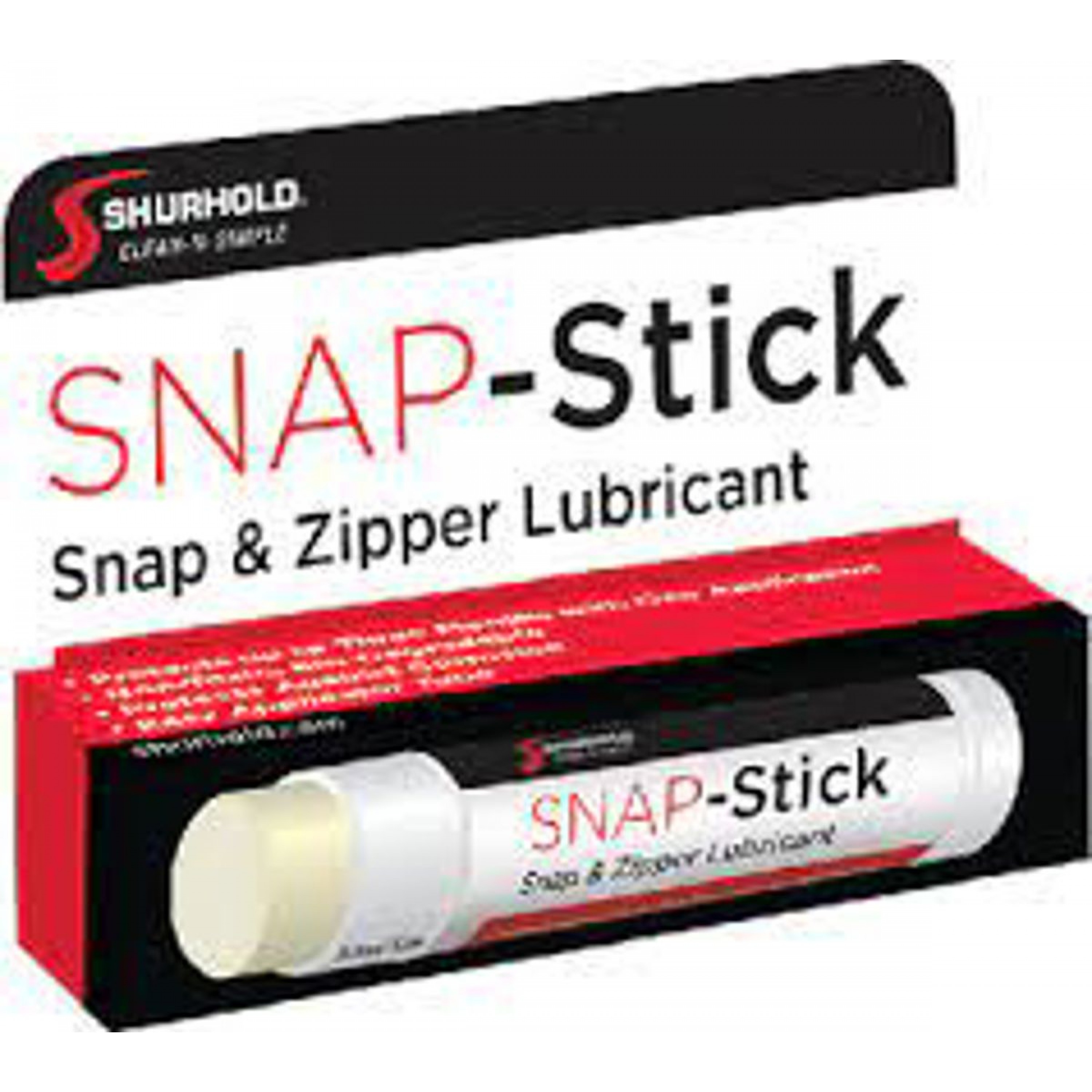 SHURHOLD LUBRICANT SNAP & ZIPPER LUBE   SNAP-STICK