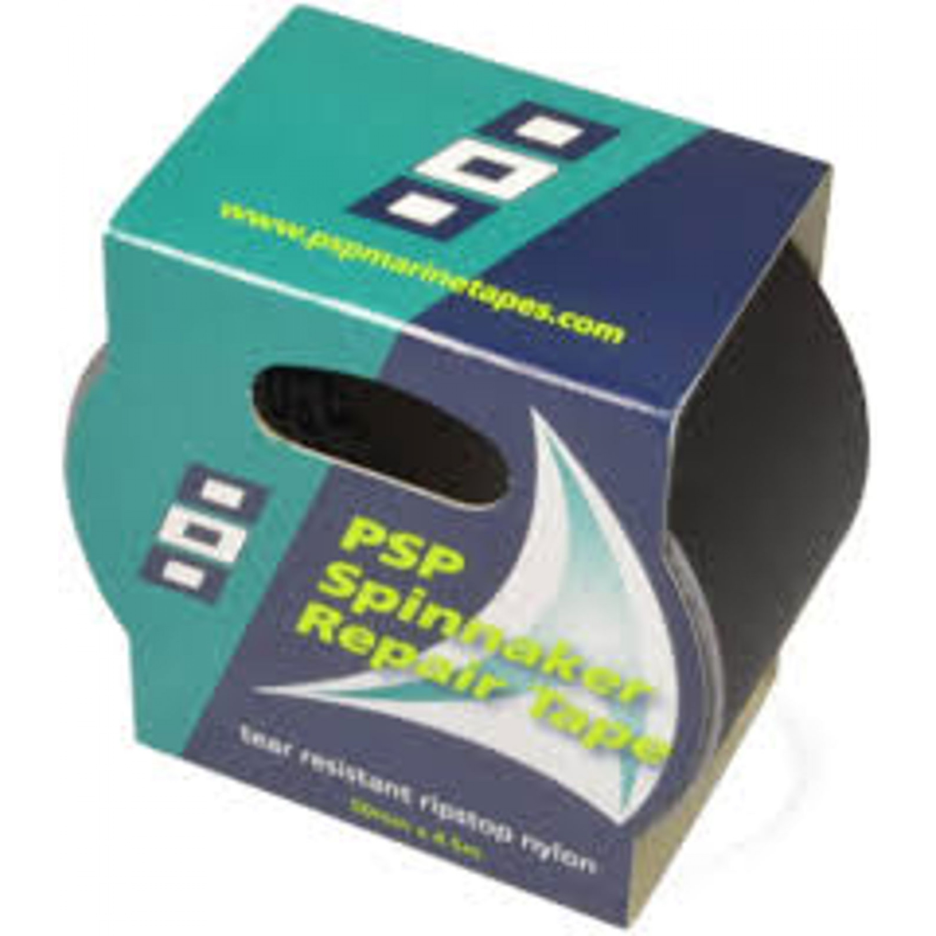 SPINNAKER REPAIR TAPE PSP BLACK 50MM X 4.5 M