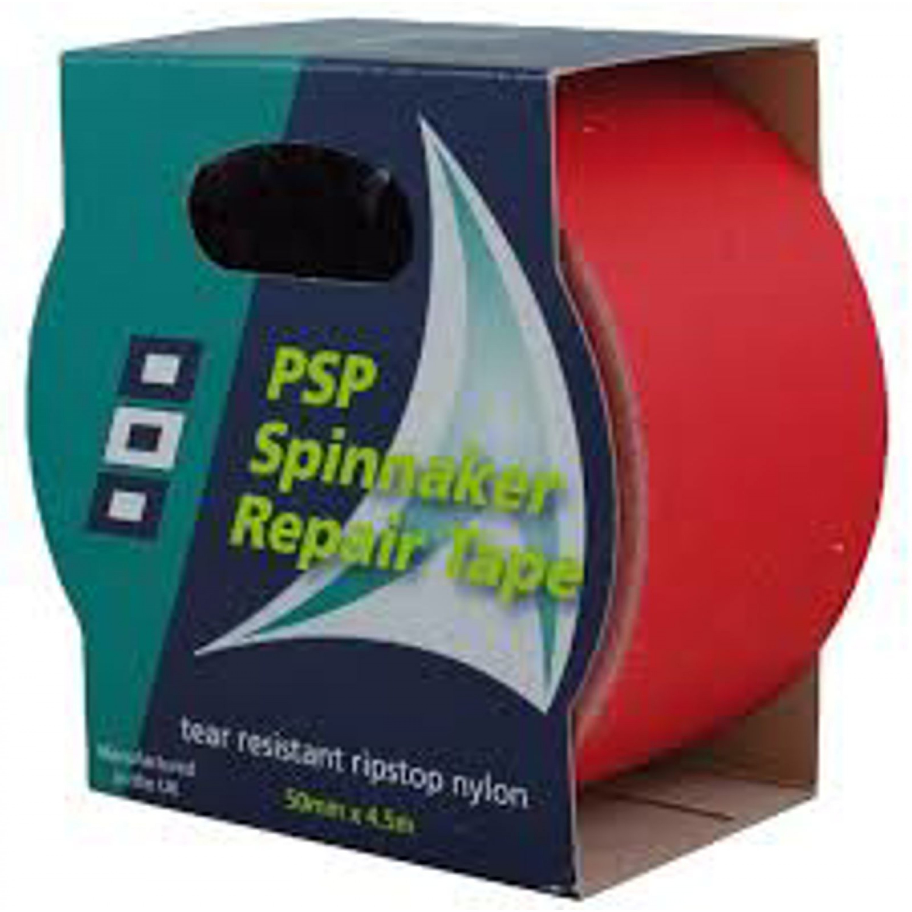 SPINNAKER REPAIR TAPE RED 50MM X 4.5M