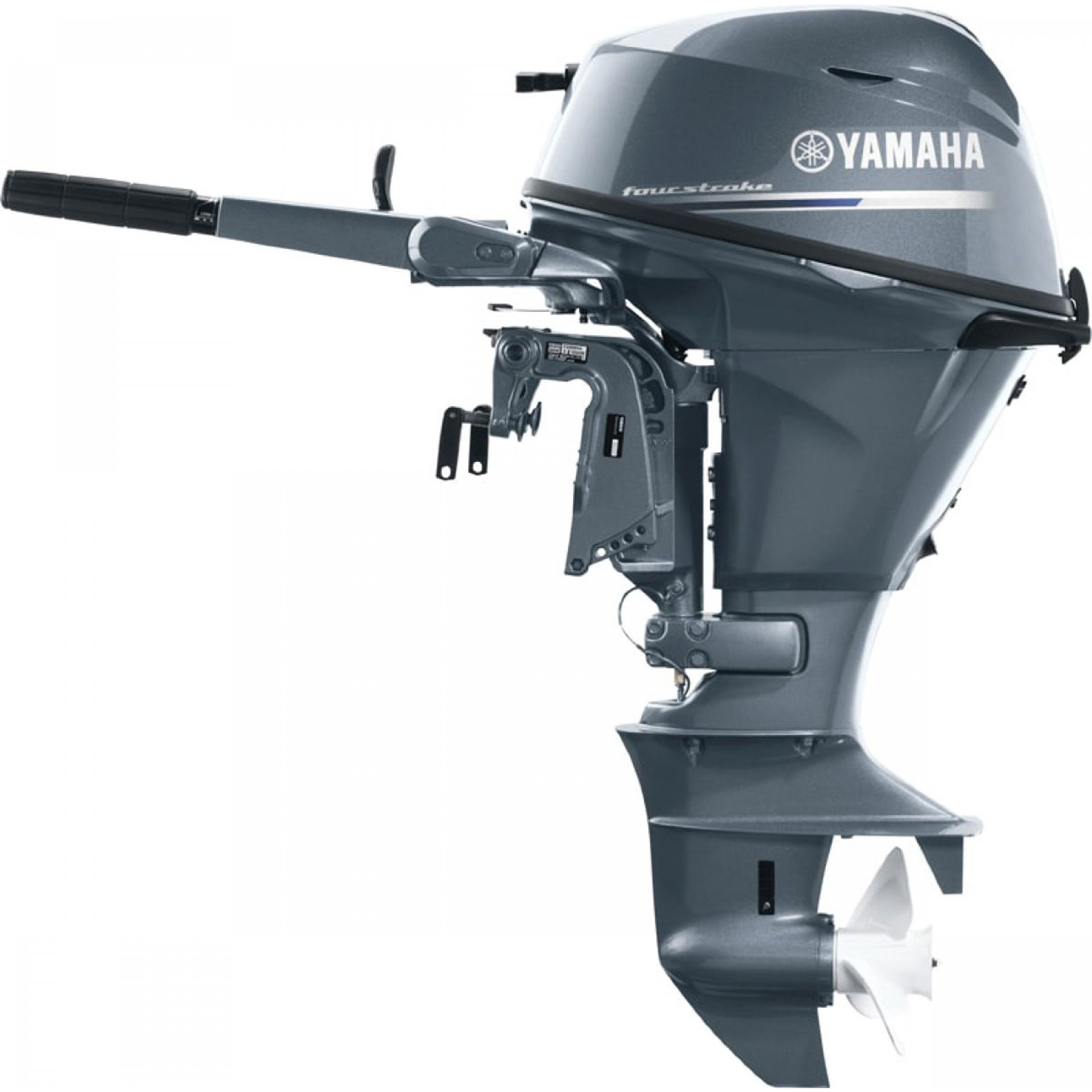 20 HP, YAMAHA OUTBOARD, F20SMHB, GREY, EFI, 15IN, TILLER, NO TANK, MANUAL START, ALUM PROP, CMD LINK