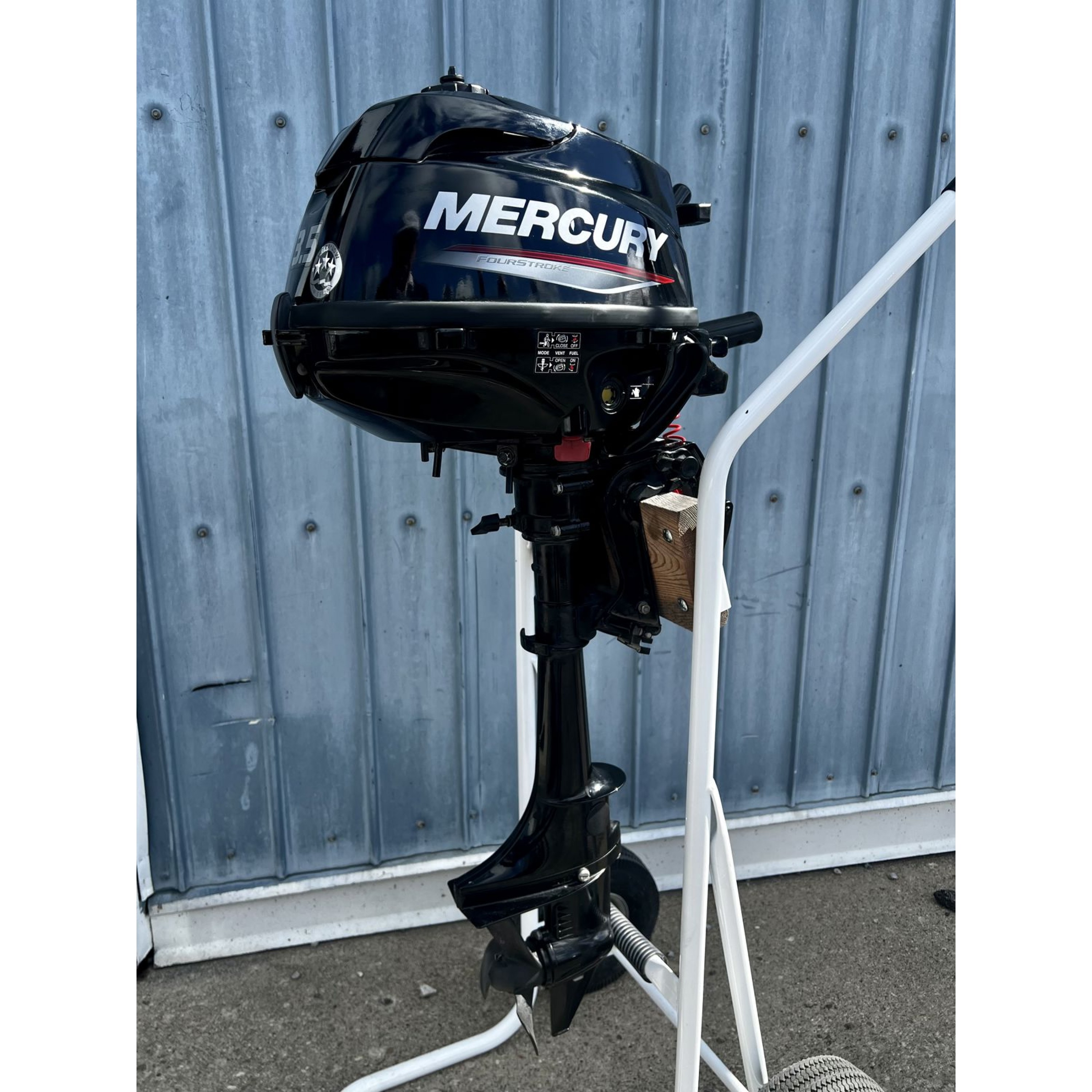 USED 2021 MERCURY 3.5 OUTBOARD SHORT SHAFT SERIAL 1R034875