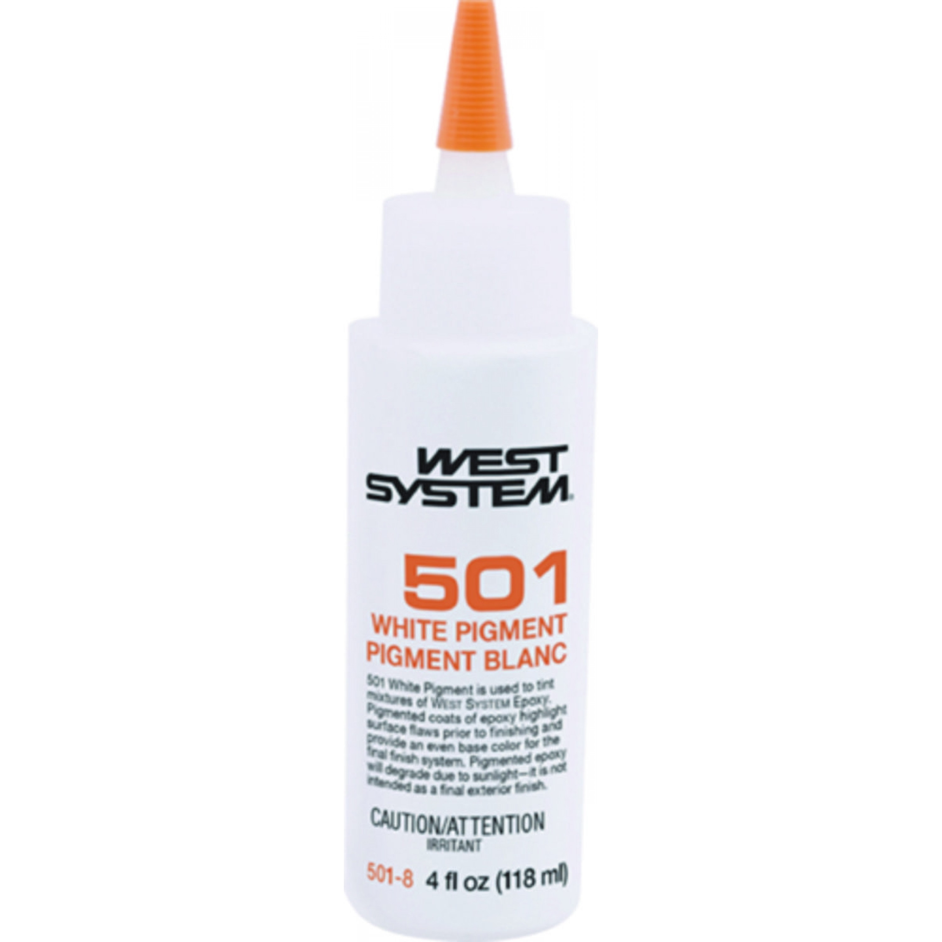 WEST SYSTEM PIGMENT 501-8 WHITE 4 OZ