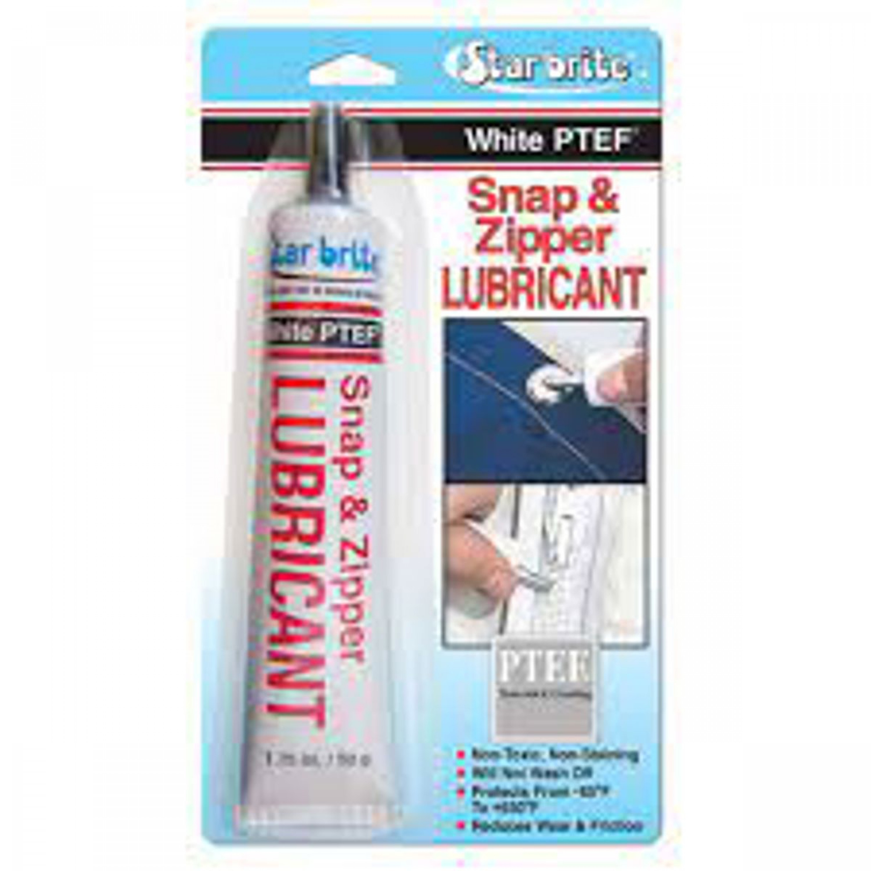 STAR BRITE SNAP & ZIPPER LUBRICANT 2 OZ