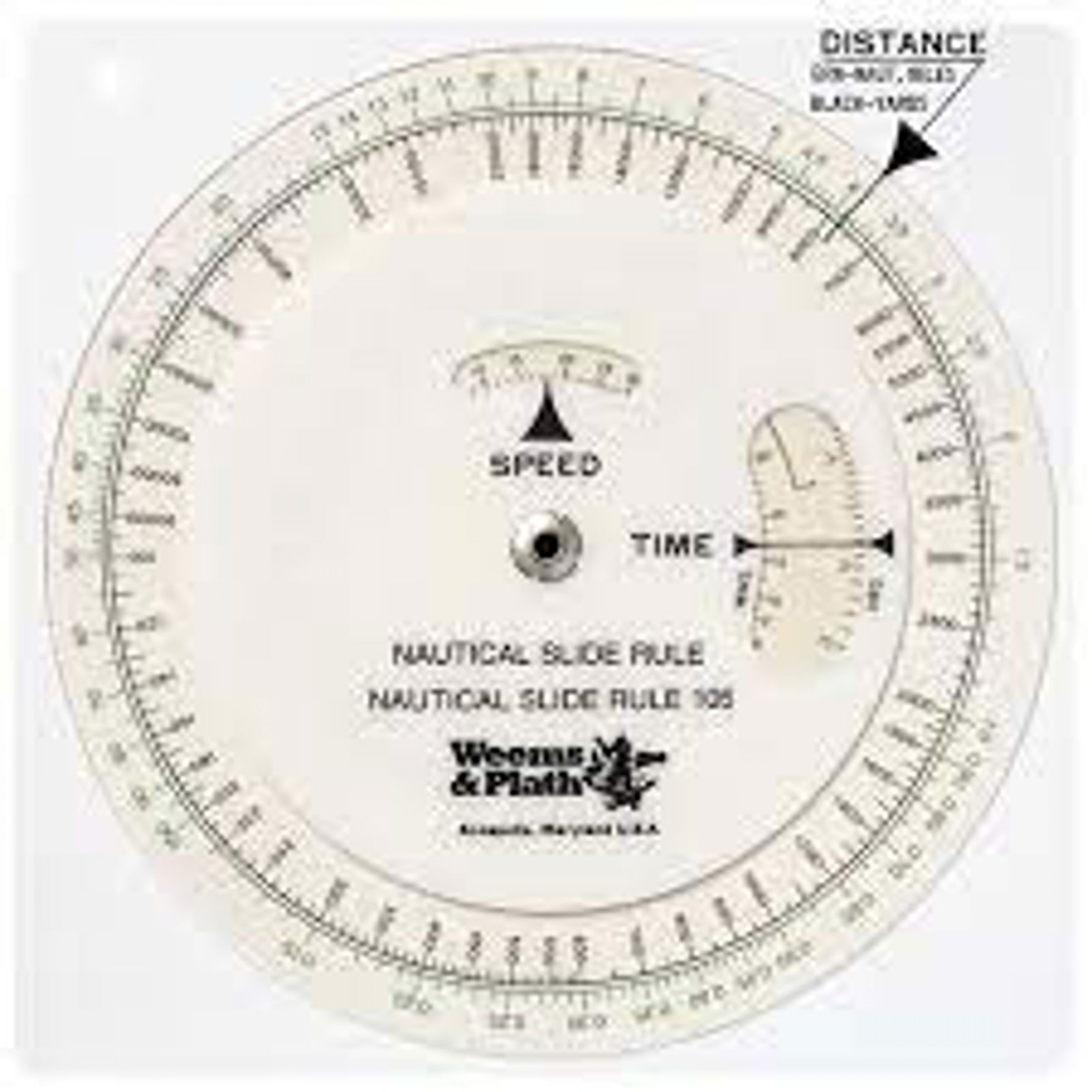 NAUTICAL SLIDE RULE WEEMS & PLATH