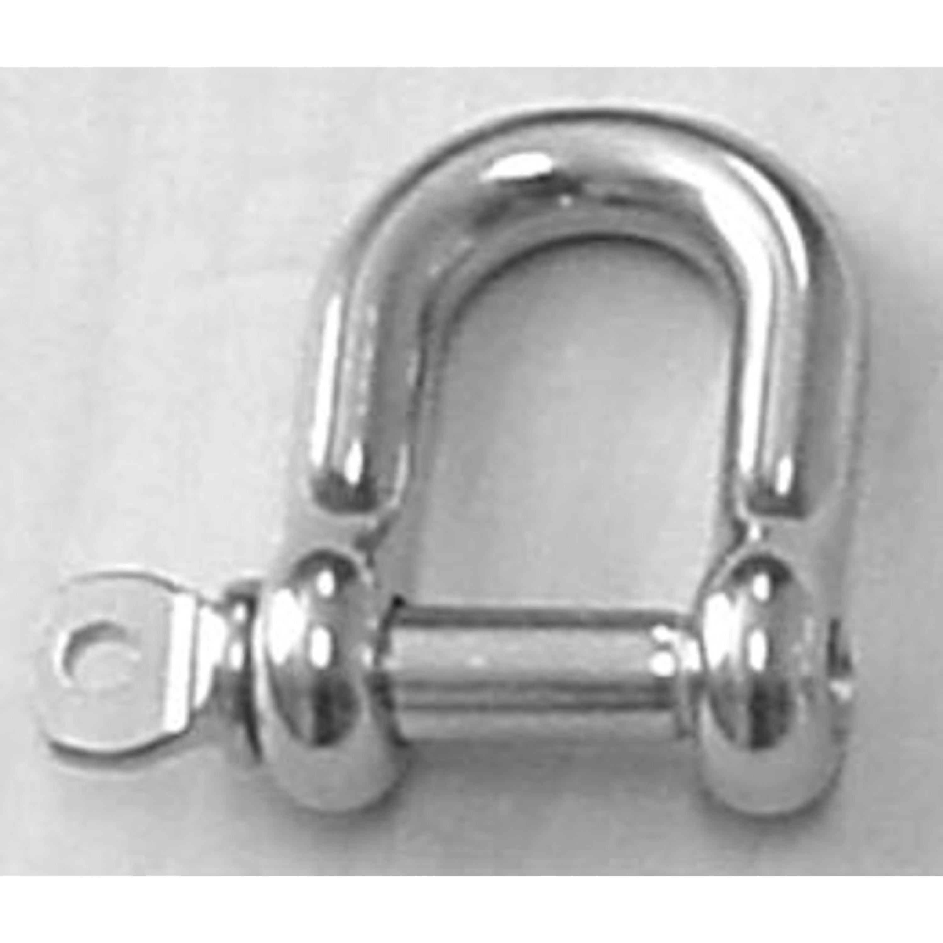 SHACKLE D SS 1/4