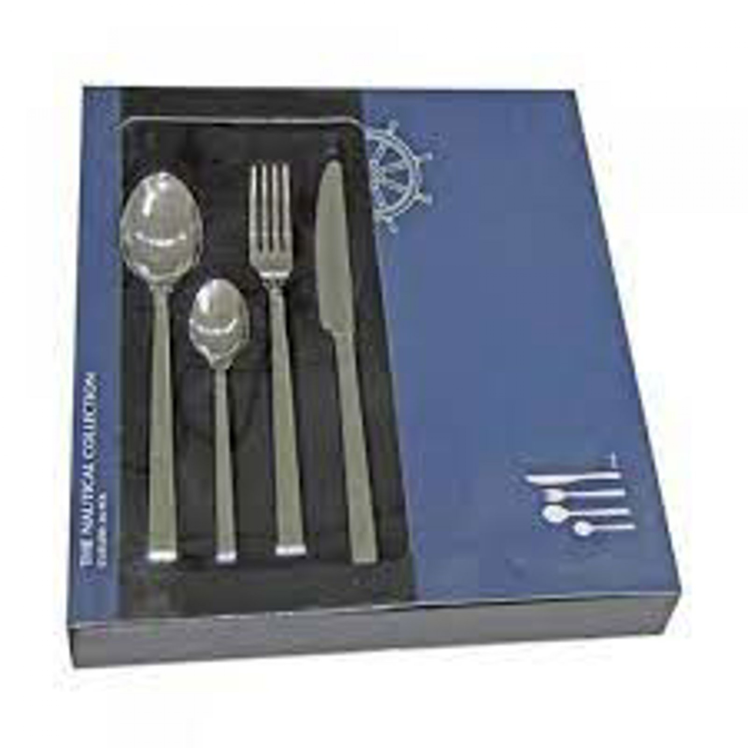 CUTLERY SET 24 PIECE ANCHOR DESIGN