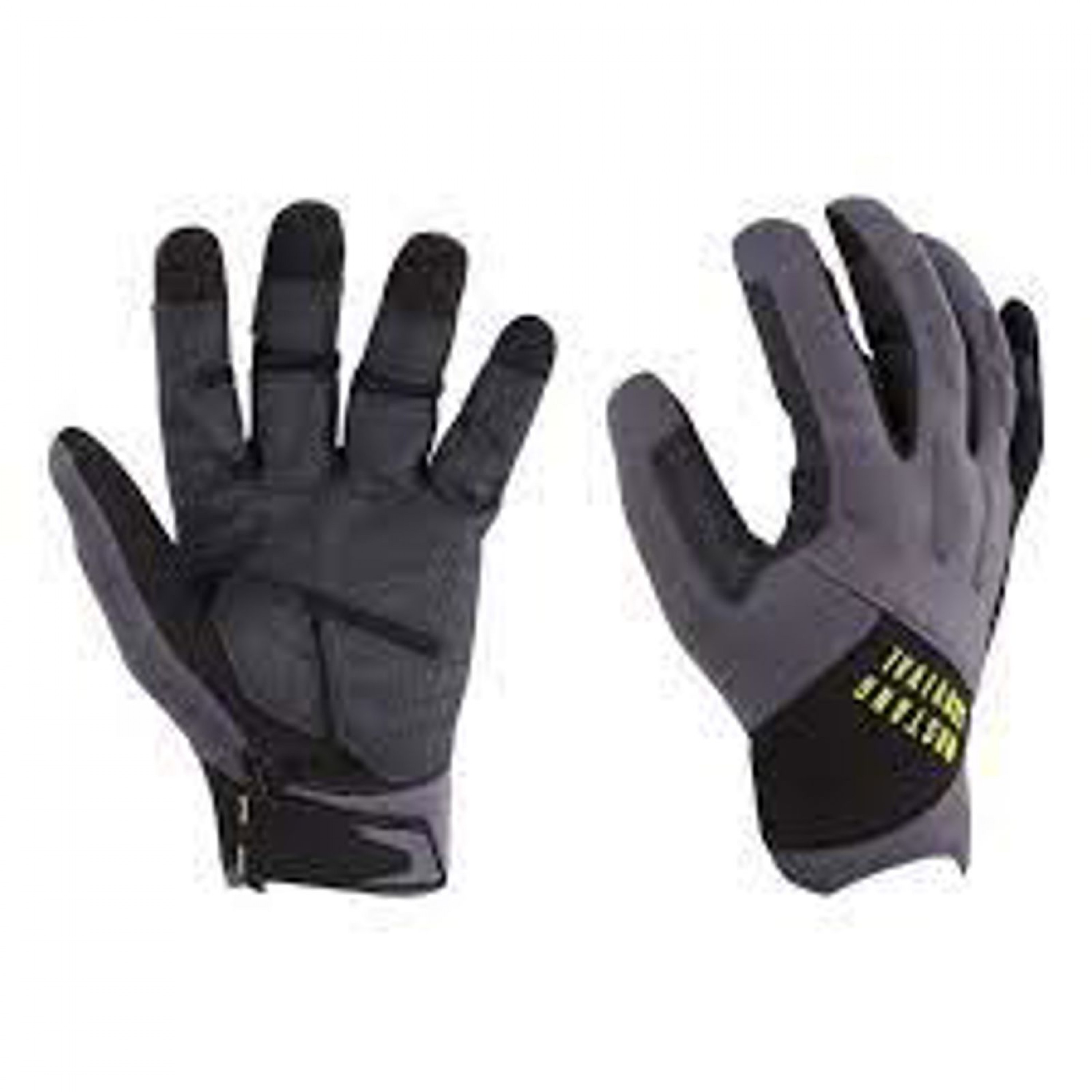 MUSTANG OCEAN RACING FULL FINGER GLOVE BLACK/GREY MA6005-262 MEDIUM