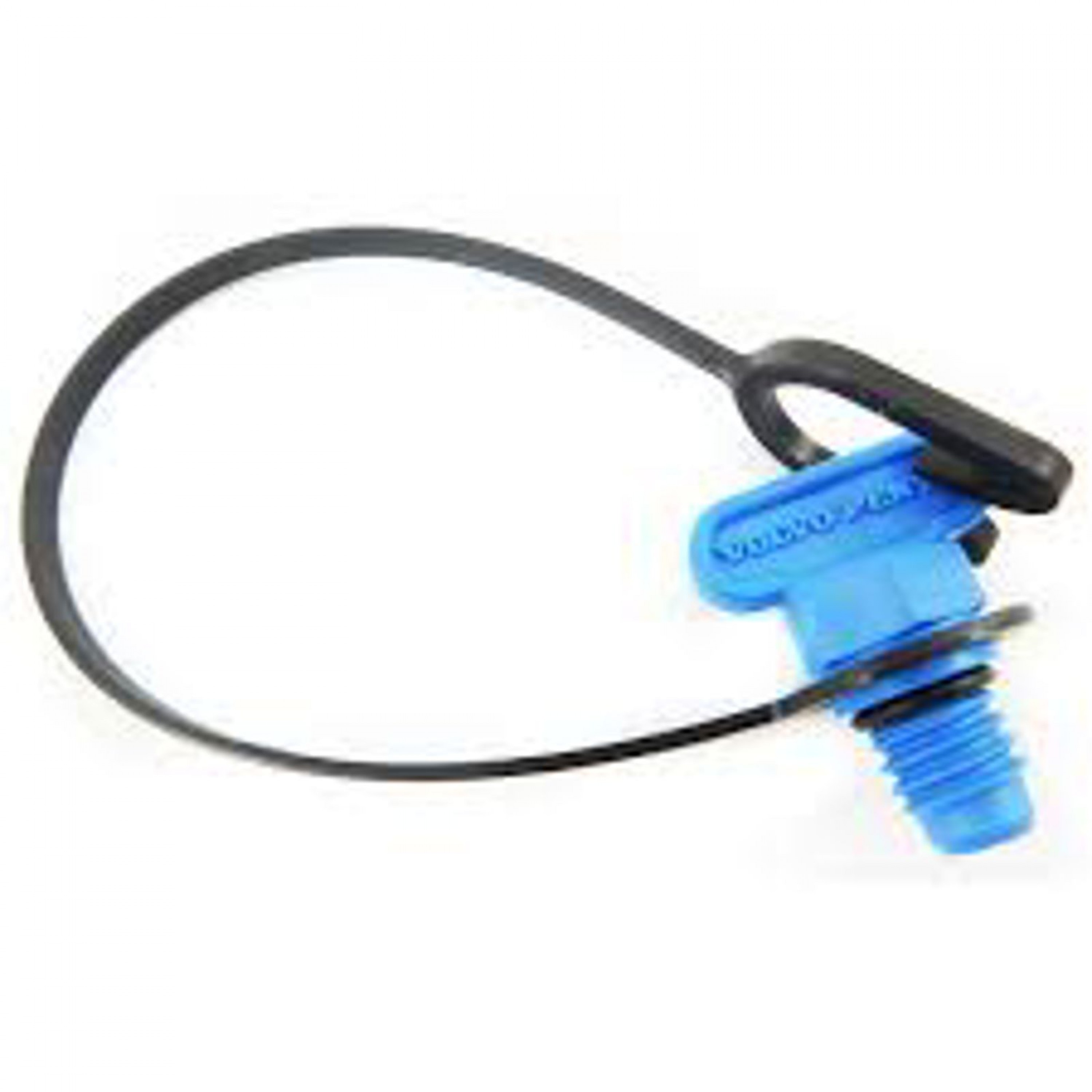 DRAIN PLUG - VOLVO - BLUE PLASTIC w/STRAP