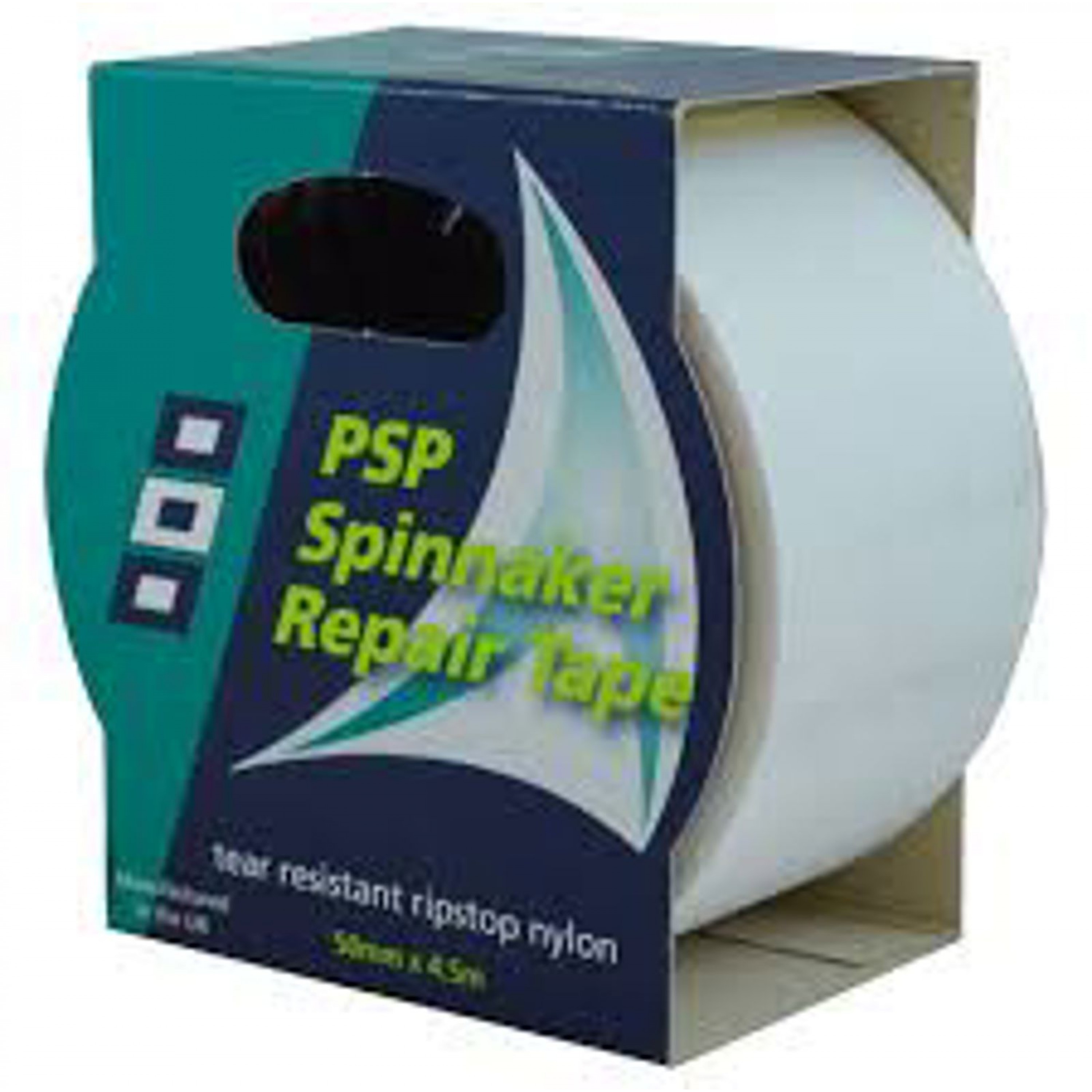 SPINNAKER REPAIR TAPE WHITE 50MM X 4.5M