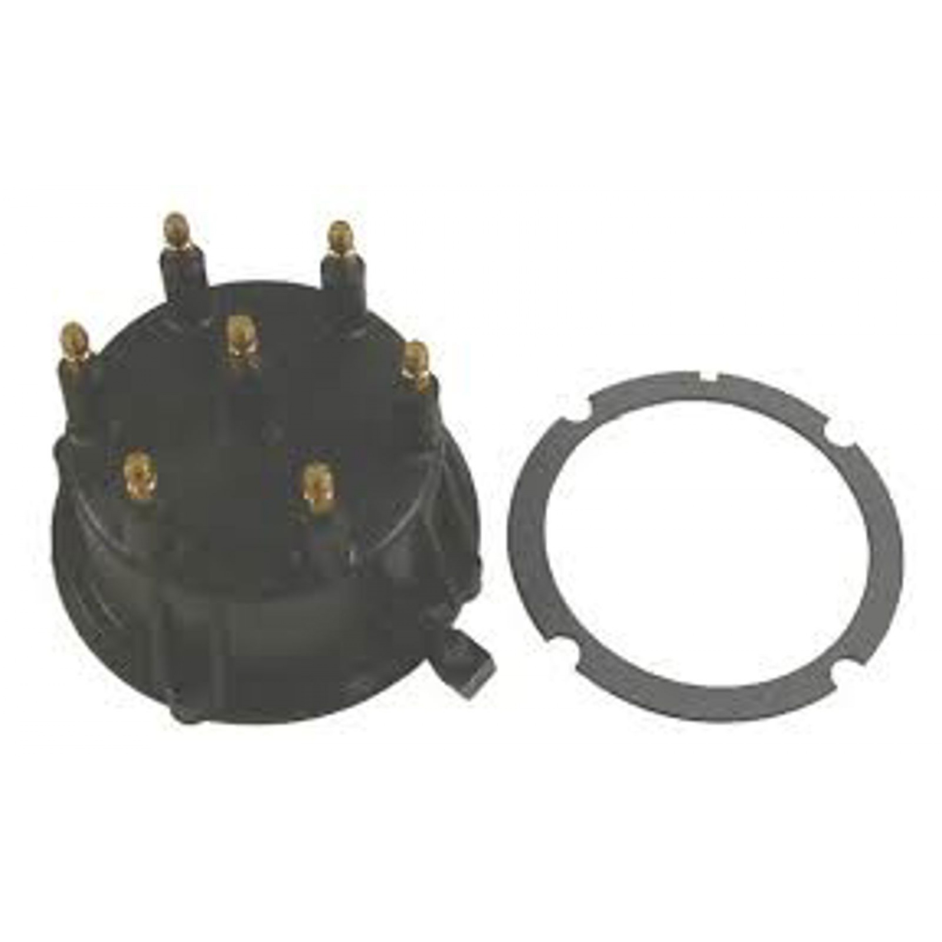 DISTRIBUTOR CAP MERC 135753A2, 815407A2 FITS ALL GM V-6 ENGINES W/THUNDERBOLT IV IGNITION