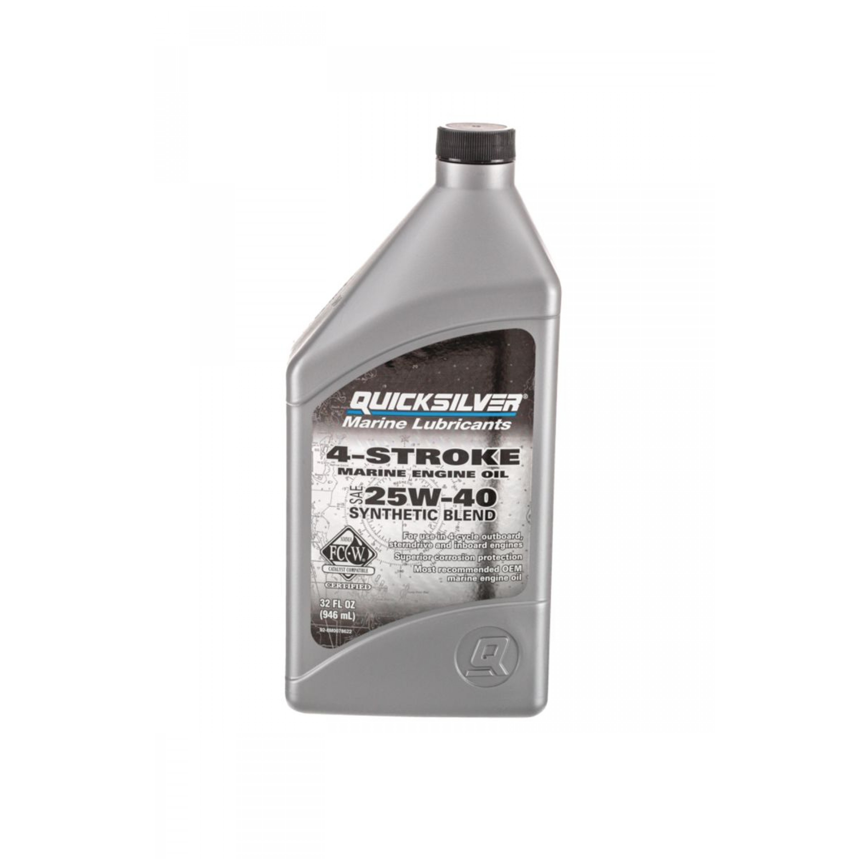 QUICKSILVER ENGINE OIL FCW SYN BL 25W40  1L