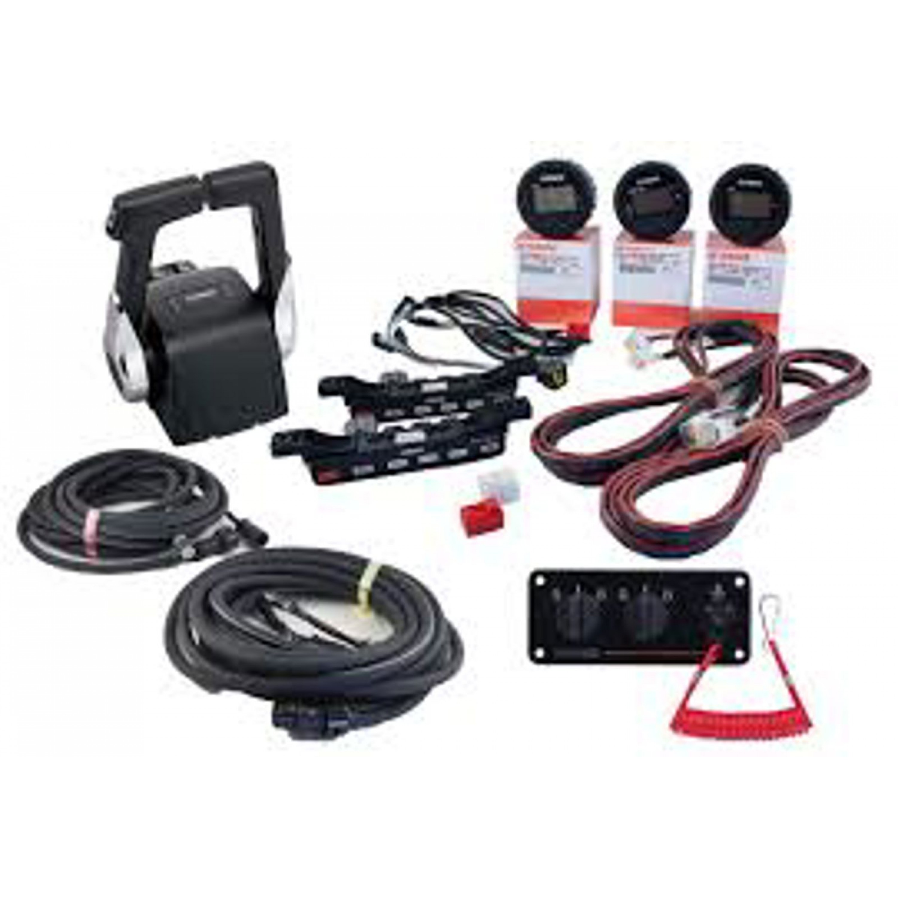 YAMAHA 2 GAUGE KIT, ROUND (TACH,SPEED,FUEL MANAGEMENT COMBO)