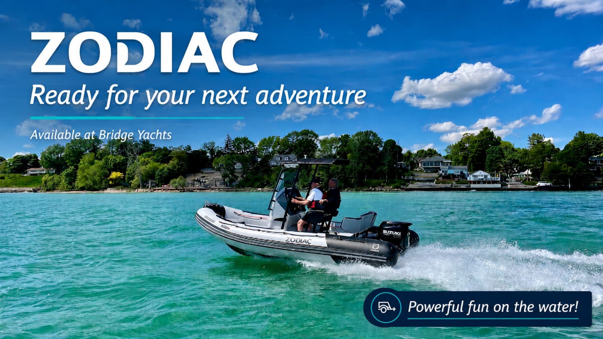 Zodiac Open ready for your next adventure