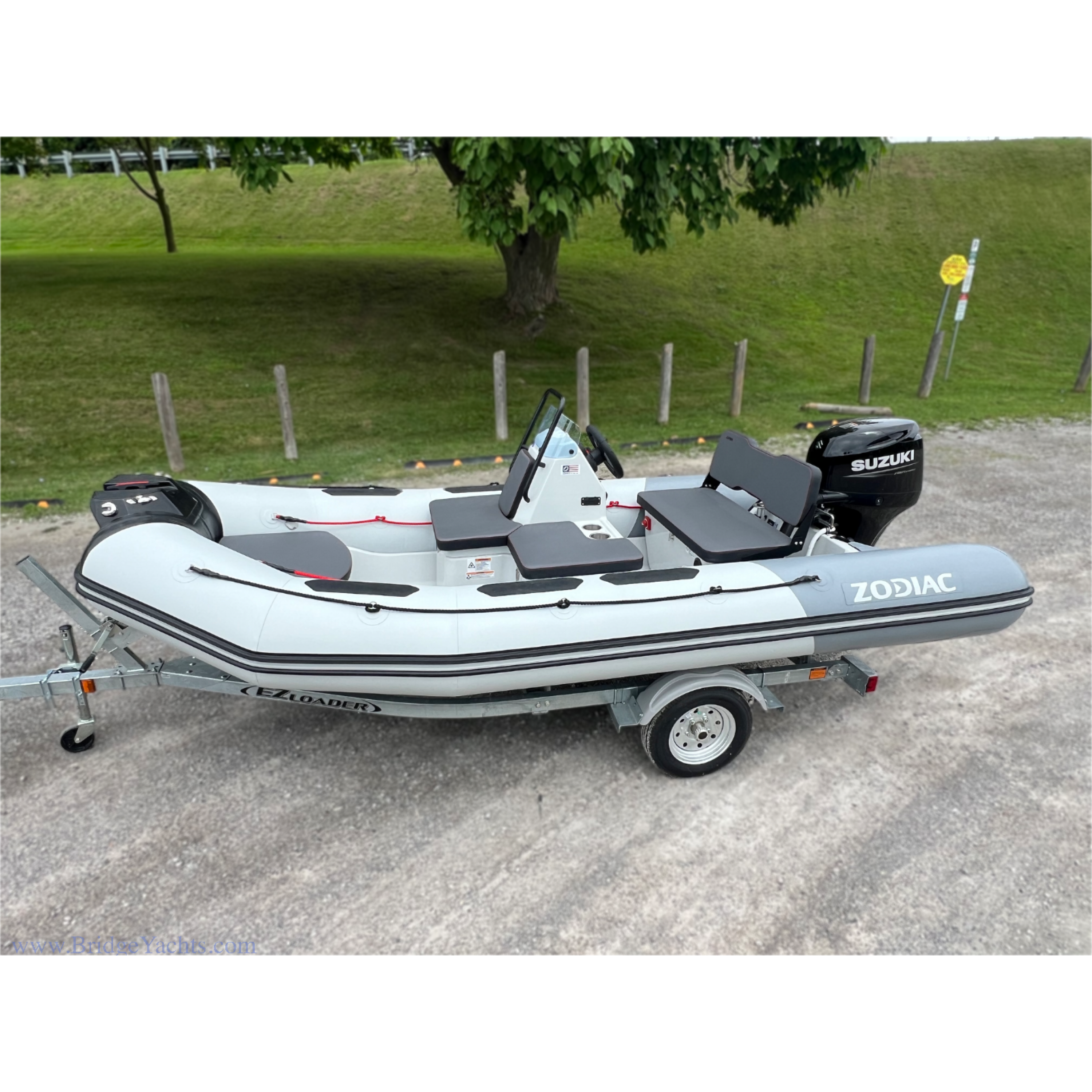 Zodiac Boat Open 4.2 Inflatable RIB - Hypalon