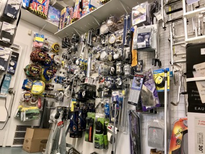 Dock lines, ladders and deck hardware stocked at Bridge Yachts