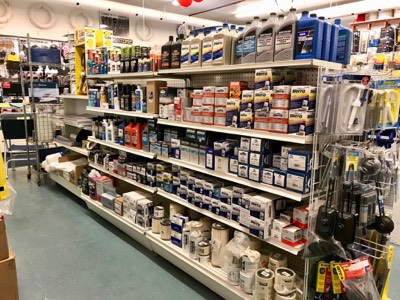 Engine maintenance parts, oils and filters stocked at Bridge Yachts